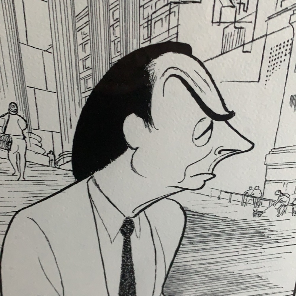 Al hirshfeld tv show law and order lithograph - Picture 6 of 7